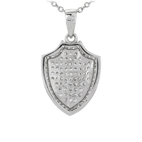 pendentif femme argent zirconium 8301085 pic3