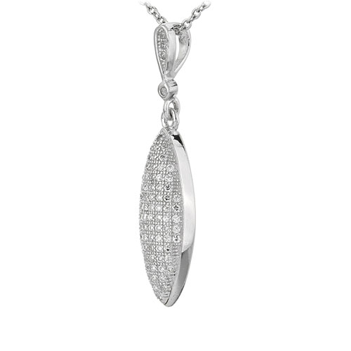 pendentif femme argent zirconium 8301086 pic2