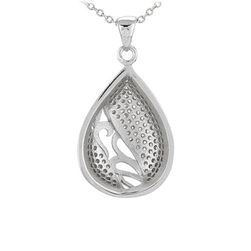 pendentif femme argent zirconium 8301091 pic3