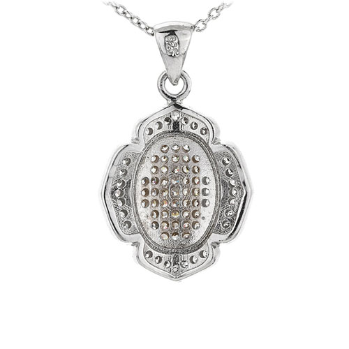 pendentif femme argent zirconium 8301093 pic3