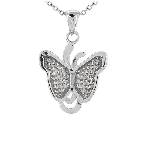 pendentif femme argent zirconium 8301097 pic3
