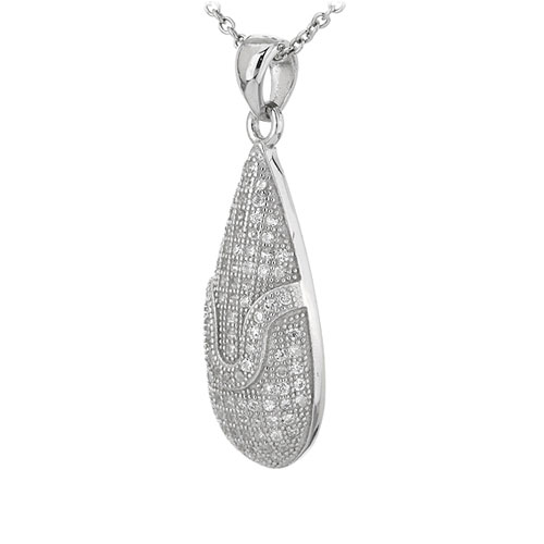 pendentif femme argent zirconium 8301098 pic2