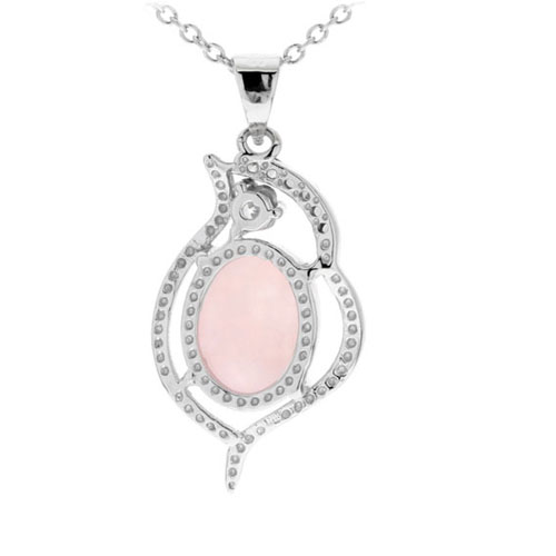 pendentif femme argent zirconium cristal 8300267 pic3