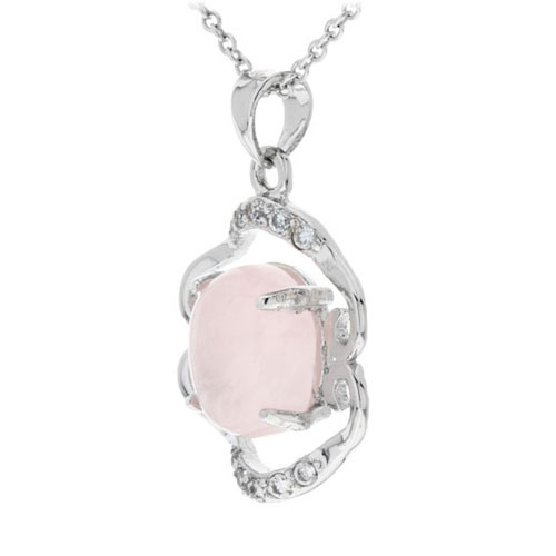 pendentif femme argent zirconium cristal 8300269 pic2