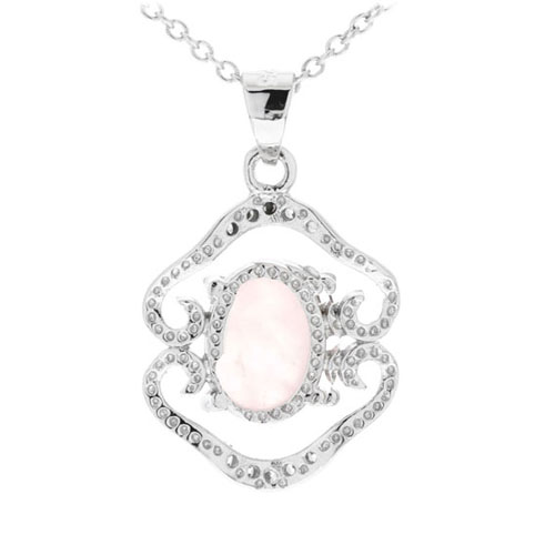 pendentif femme argent zirconium cristal 8300269 pic3