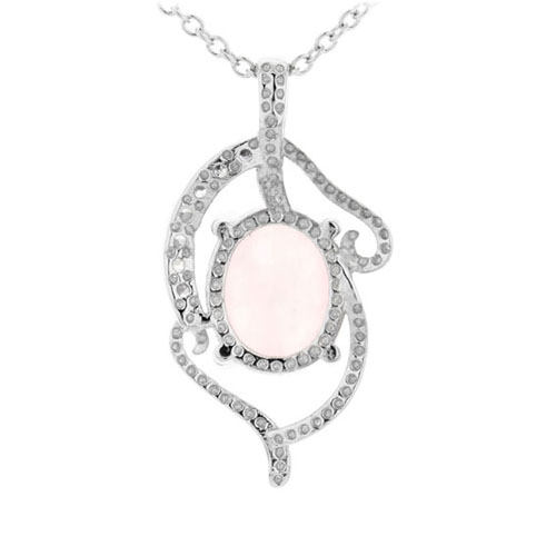 pendentif femme argent zirconium cristal 8300277 pic3