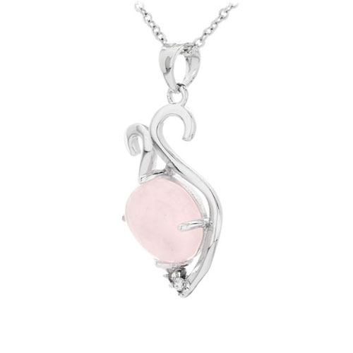 pendentif femme argent zirconium cristal 8300278 pic2