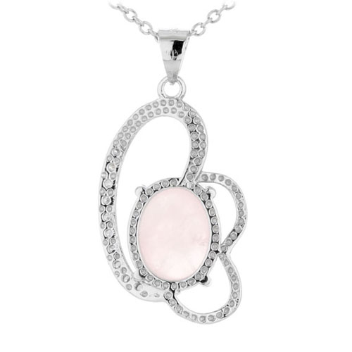 pendentif femme argent zirconium cristal 8300282 pic3