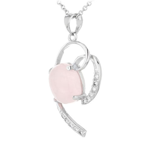 pendentif femme argent zirconium cristal 8300284 pic2