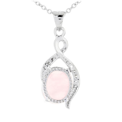 pendentif femme argent zirconium cristal 8300285 pic3