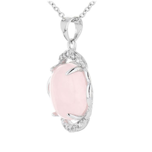 pendentif femme argent zirconium cristal 8300286 pic2