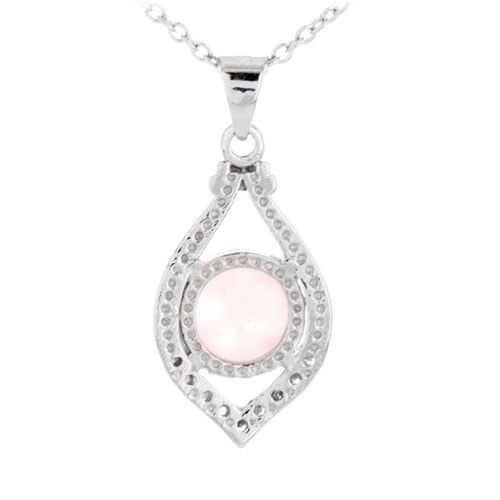 pendentif femme argent zirconium cristal 8300290 pic3