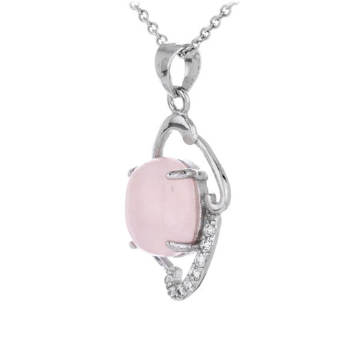 pendentif femme argent zirconium cristal 8300292 pic2