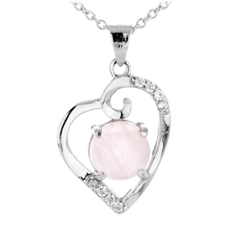 pendentif femme argent zirconium cristal 8300293