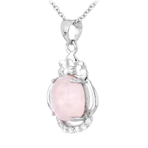pendentif femme argent zirconium cristal 8300300 pic2