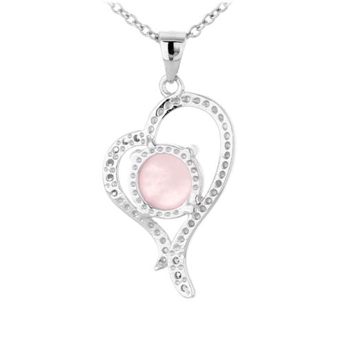 pendentif femme argent zirconium cristal 8300304 pic3