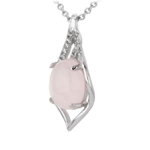 pendentif femme argent zirconium cristal 8300306 pic2