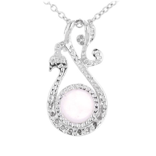 pendentif femme argent zirconium cristal 8300308 pic3