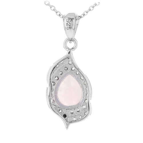 pendentif femme argent zirconium cristal 8300365 pic3