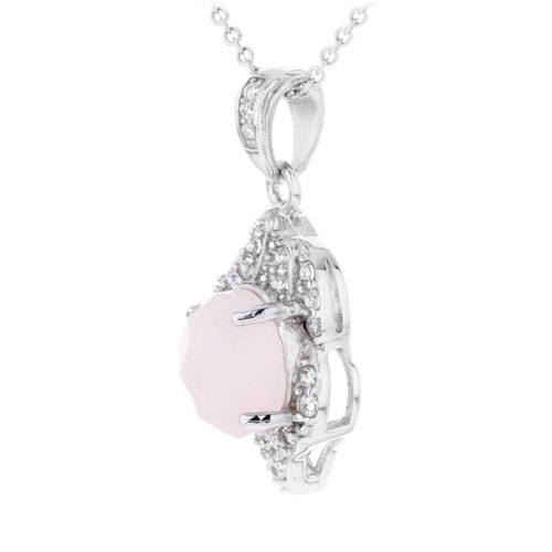 pendentif femme argent zirconium cristal 8300366 pic2