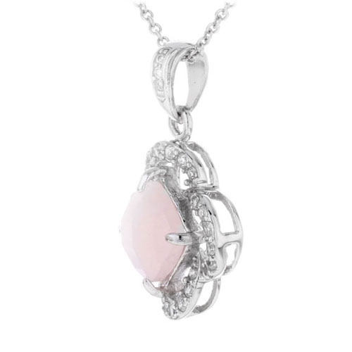 pendentif femme argent zirconium cristal 8300367 pic2