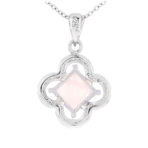 pendentif femme argent zirconium cristal 8300367 pic3