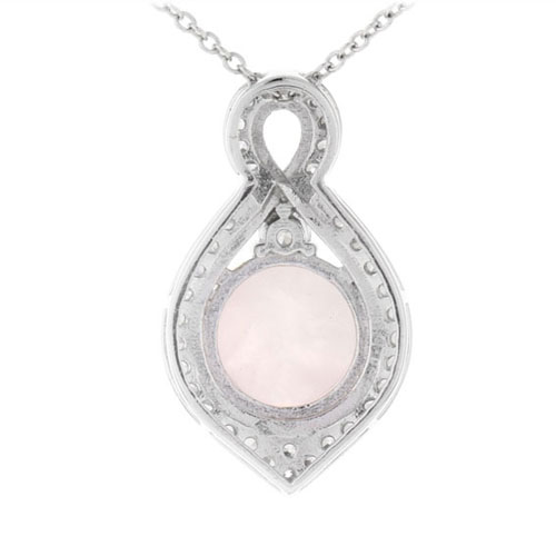 pendentif femme argent zirconium cristal 8300369 pic3