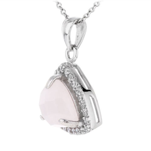 pendentif femme argent zirconium cristal 8300371 pic2