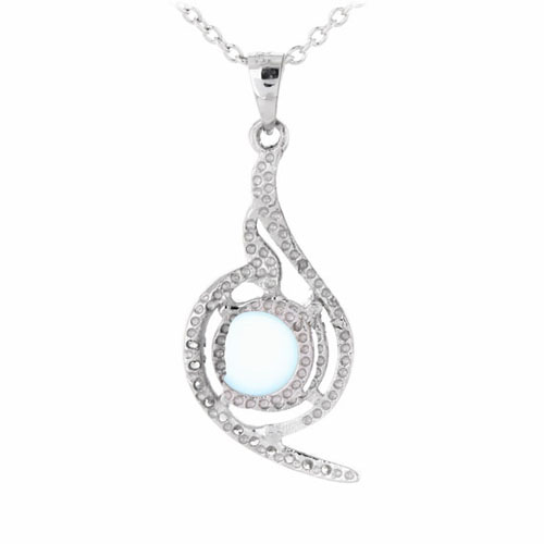 pendentif femme argent zirconium diamant 8300349 pic3