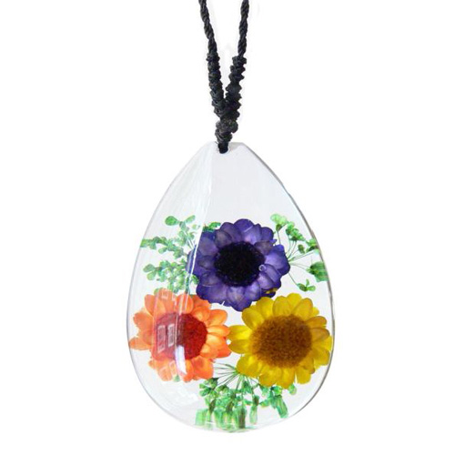 pendentif fleurs FNL4