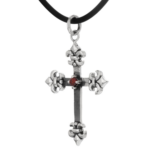 pendentif homme argent zirconium 8300022 pic2