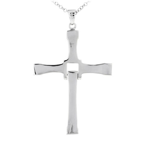 pendentif homme argent zirconium 8300195 pic3