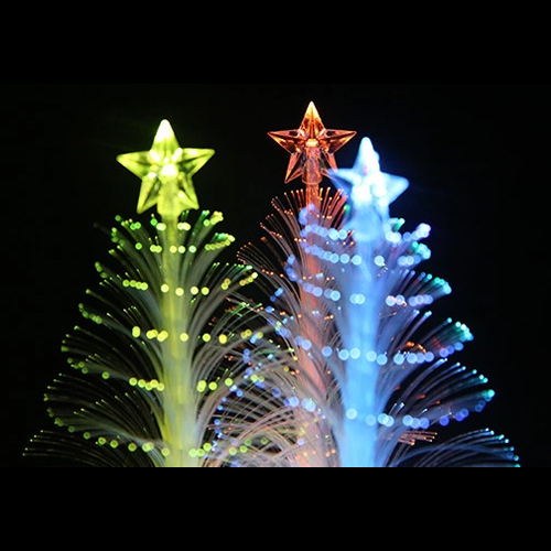 petit sapin noel led fibre multicolore pic3