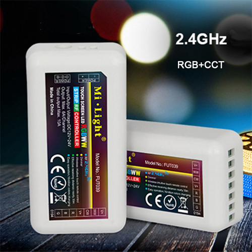 recepteur controleur RGB bicolore 4 zones RCVRGBBI4Z