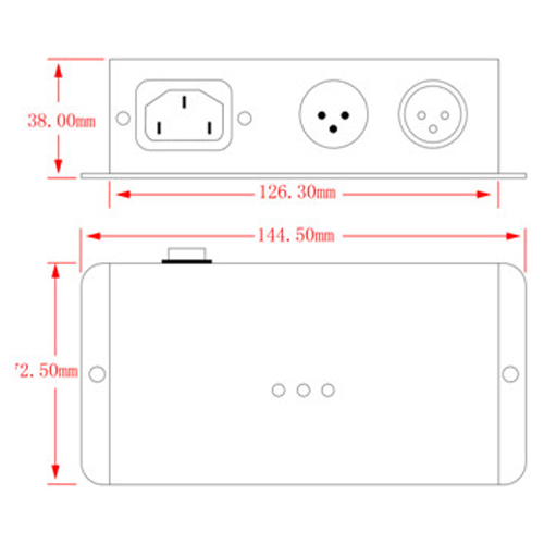 repartiteur DMX 1 port REPDMX121 pic2