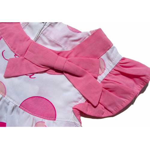 robes pois roses filles TT4029 pic2