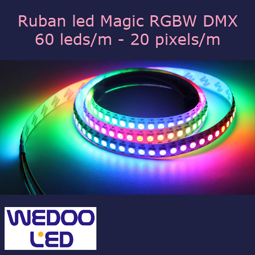ruban led magic RGBW dmx BTFMDW6020IP65
