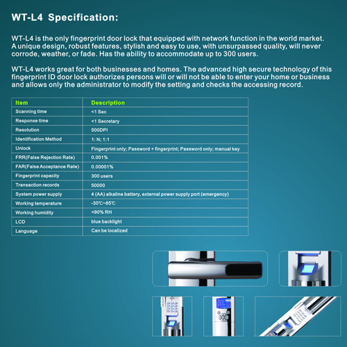 serrure biometrique intelligente tcpip pic12