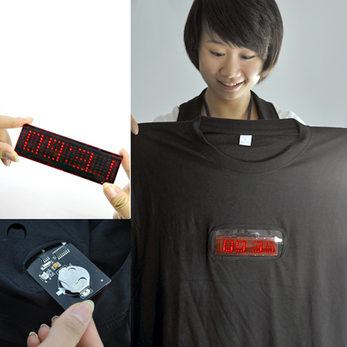 t shirt led messages programmables pic3