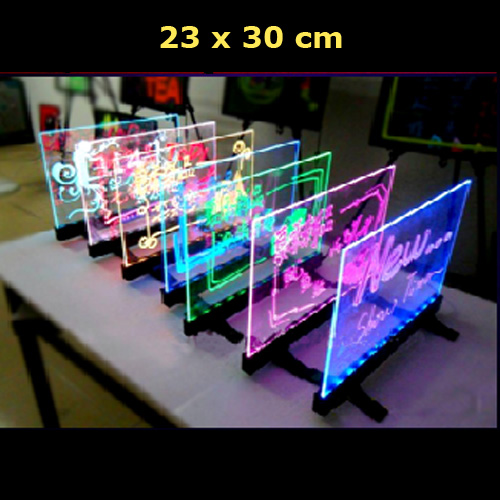 tableau de table lumineux 23x30