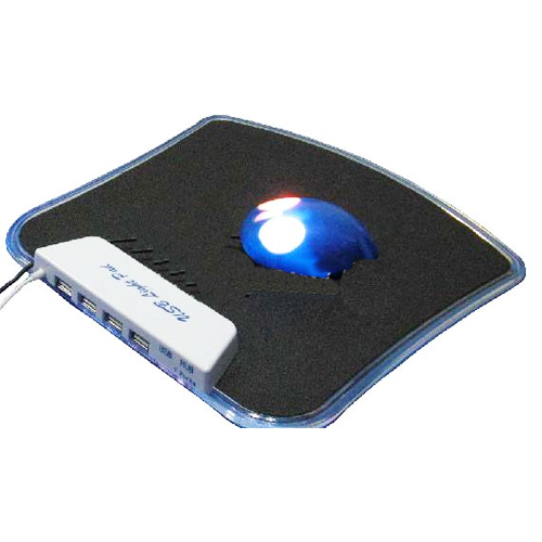 Tapis de souris avec ports USB et chargeur à induction 15W