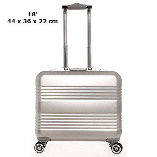 valise aluminium business 18 pouces