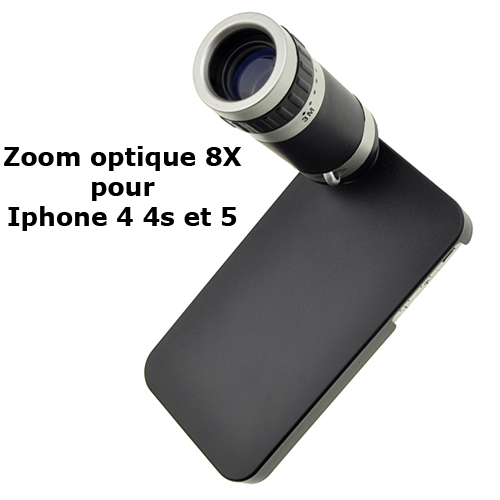 zoom optique 8x iphone 4 4s 5