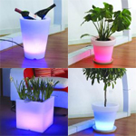 Maison et déco - Pots à fleurs led